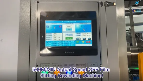 Хорошо спроектированная машина для продольной резки и перемотки ПЭТ-пленки. Машина для резки ламинирующей пленки. Машина для продольной резки и перемотки полиэтиленовой пленки.